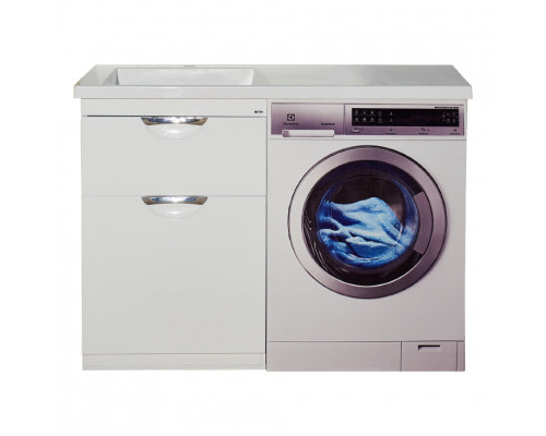 Приобрести Куба - 60 Тумба 1 ящ. под стиральную машину белая эмаль / Б/К в магазине сантехники Santeh-Crystal.ru