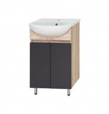 Поло - 50 Тумба напольная прямая комбинир.