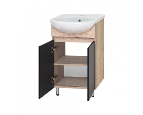 Заказать Поло - 50 Тумба напольная прямая комбинир. в магазине сантехники Santeh-Crystal.ru