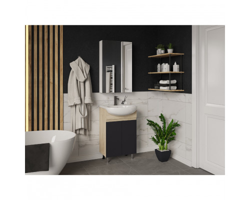 Заказать Поло - 50 Тумба напольная прямая комбинир. в магазине сантехники Santeh-Crystal.ru