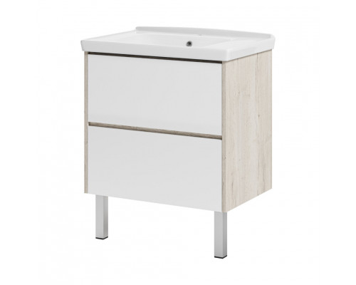 Купить Мускат - 70 Тумба напольная 2 ящ. в магазине сантехники Santeh-Crystal.ru