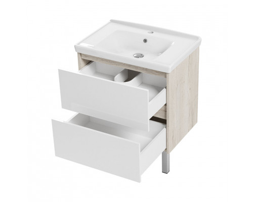 Купить Мускат - 70 Тумба напольная 2 ящ. в магазине сантехники Santeh-Crystal.ru