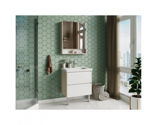 Купить Мускат - 70 Тумба напольная 2 ящ. в магазине сантехники Santeh-Crystal.ru