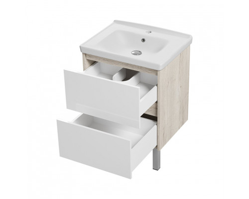 Заказать Мускат - 60 Тумба напольная 2 ящ. в магазине сантехники Santeh-Crystal.ru