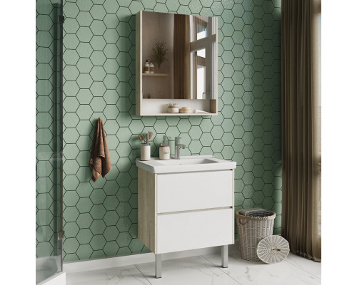 Заказать Мускат - 90 Тумба напольная 2 ящ. в магазине сантехники Santeh-Crystal.ru