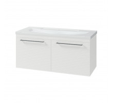 CATANIA -100 Тумба подвесная белая (эмаль)