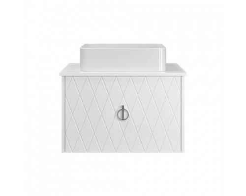 Заказать Манго - 65 Тумба подвесная 1 ящ белая эмаль глянец в магазине сантехники Santeh-Crystal.ru