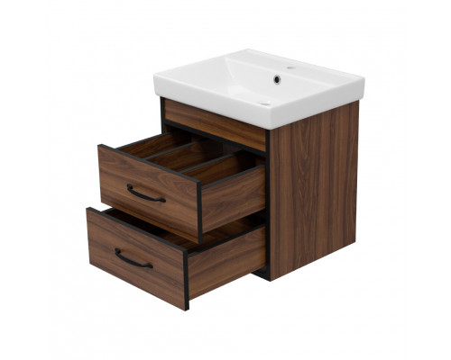 Приобрести Кедр - 50 Тумба подвесная с 2 ящ. в магазине сантехники Santeh-Crystal.ru