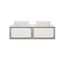 Дубль - 150 Тумба подвесная комбинированная 2 ящ.