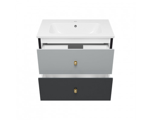 Заказать Кристиан - 80 Тумба подвесная с 2 ящ. в магазине сантехники Santeh-Crystal.ru