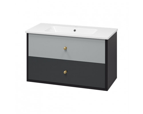 Заказать Кристиан -100 Тумба подвесная с 2 ящ. в магазине сантехники Santeh-Crystal.ru