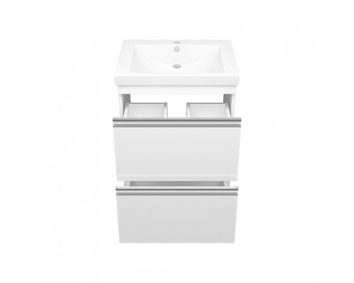 Купить Ингрид - 60 Тумба напольная с 2 ящ.эмаль в магазине сантехники Santeh-Crystal.ru