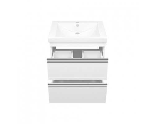 Заказать Ингрид - 60 Тумба подвесная с 2 ящ.эмаль, глянец в магазине сантехники Santeh-Crystal.ru