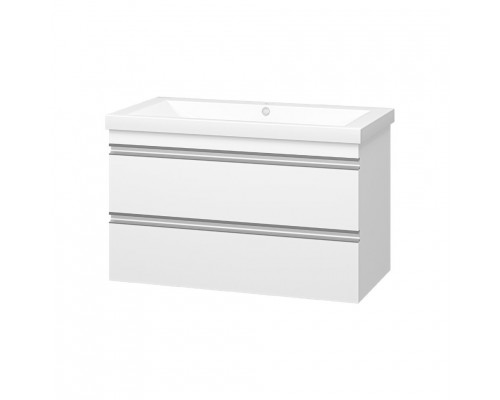 Приобрести Ингрид - 90 Тумба подвесная с 2 ящ.эмаль в магазине сантехники Santeh-Crystal.ru