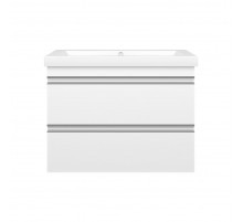 Ингрид - 75 Тумба подвесная с 2 ящ.эмаль