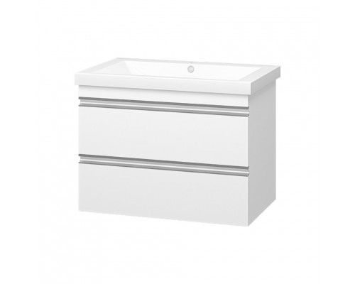 Заказать Ингрид - 75 Тумба подвесная с 2 ящ.эмаль в магазине сантехники Santeh-Crystal.ru