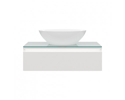 Купить Скай - 90 Тумба с 1-им ящ. подвесная в магазине сантехники Santeh-Crystal.ru