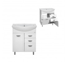 Дрея - 65 Тумба с 2-мя ящ. (корзина)