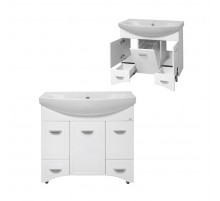 Дрея - 86 Тумба 2 ящ. (корзина)