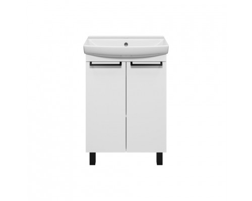 Приобрести Клермонт - 60 тумба прямая напольная (эмаль) в магазине сантехники Santeh-Crystal.ru