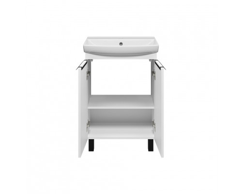 Приобрести Клермонт - 60 тумба прямая напольная (эмаль) в магазине сантехники Santeh-Crystal.ru