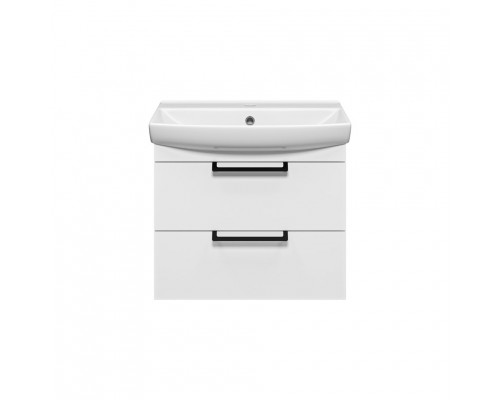 Купить Клермонт - 60 тумба подвесная 2 ящ. (эмаль) в магазине сантехники Santeh-Crystal.ru