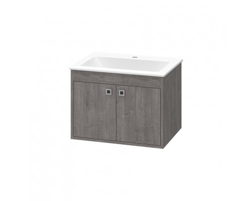 Приобрести Пайн - 60 Тумба прямая подвесная (Дуб Уайт Ревер) в магазине сантехники Santeh-Crystal.ru