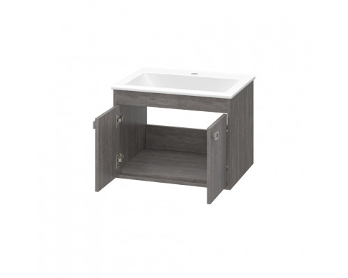 Приобрести Пайн - 60 Тумба прямая подвесная (Дуб Уайт Ревер) в магазине сантехники Santeh-Crystal.ru