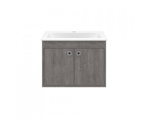 Приобрести Пайн - 60 Тумба прямая подвесная (Дуб Уайт Ревер) в магазине сантехники Santeh-Crystal.ru