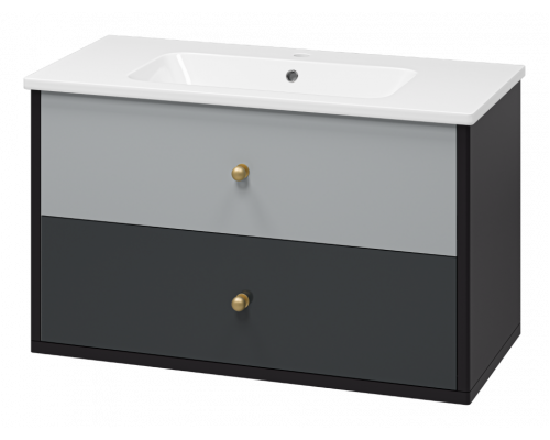 Заказать Кристиан -100 Тумба подвесная с 2 ящ. в магазине сантехники Santeh-Crystal.ru