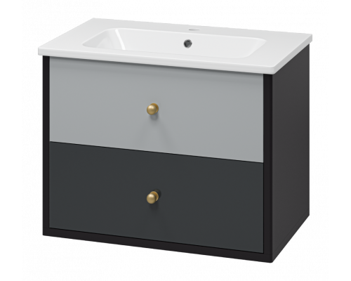 Заказать Кристиан - 80 Тумба подвесная с 2 ящ. в магазине сантехники Santeh-Crystal.ru