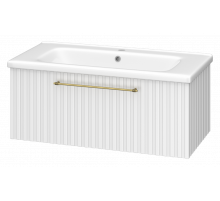 ALICANTE - 90 Тумба подвесная с 1 ящ. белый