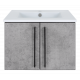 Приобрести ROCK - 60 Тумба прямая подвесная светло-серый (Чикаго) ЛДСП в магазине сантехники Santeh-Crystal.ru