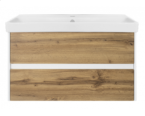 Купить Адриана - 90 Тумба подвесная с 2 ящ. в магазине сантехники Santeh-Crystal.ru