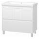 Приобрести Алиса - 90 тумба 1 ящ. напольная белая эмаль в магазине сантехники Santeh-Crystal.ru