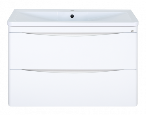 Приобрести Атлантик -100 Тумба подвесная с 2 ящ. закруг. края в магазине сантехники Santeh-Crystal.ru