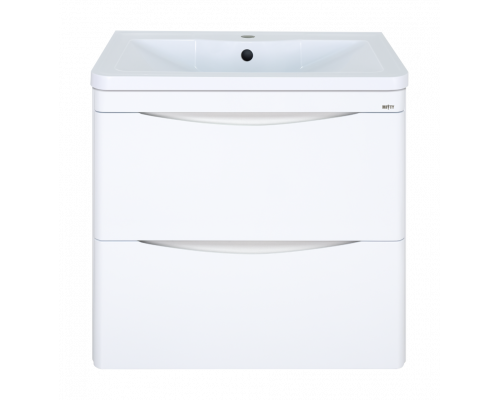 Купить Атлантик - 70 Тумба подвесная с 2 ящ. закруг. края в магазине сантехники Santeh-Crystal.ru