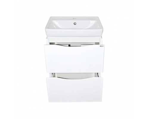 Купить Венера - 55 Тумба с 2 ящ. белая в магазине сантехники Santeh-Crystal.ru