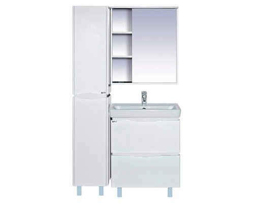 Приобрести Венера - 70 Тумба с 2 ящ. белая в магазине сантехники Santeh-Crystal.ru