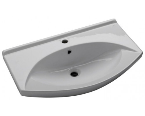 Заказать Джулия - 75 Тумба прямая белая White О в магазине сантехники Santeh-Crystal.ru