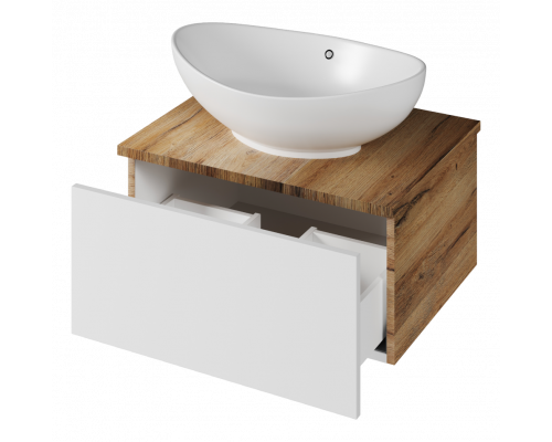 Купить Ива - 60 Тумба подвесная комбинированная 1 ящ. О в магазине сантехники Santeh-Crystal.ru