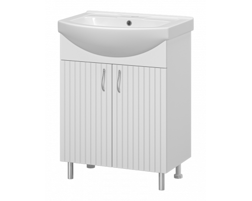 Заказать Изео - 65 Тумба напольная прямая, (ПВХ) в магазине сантехники Santeh-Crystal.ru