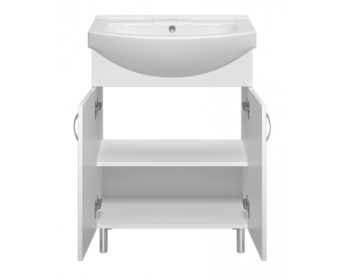 Заказать Изео - 65 Тумба напольная прямая, (ПВХ) в магазине сантехники Santeh-Crystal.ru