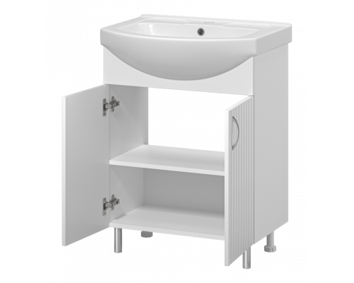 Заказать Изео - 65 Тумба напольная прямая, (ПВХ) в магазине сантехники Santeh-Crystal.ru