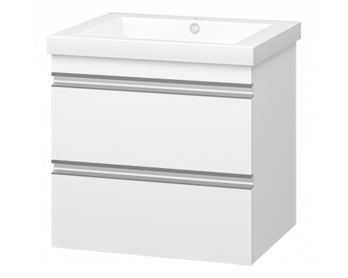 Заказать Ингрид - 60 Тумба подвесная с 2 ящ.эмаль, глянец в магазине сантехники Santeh-Crystal.ru