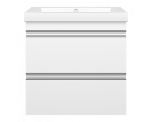 Заказать Ингрид - 60 Тумба подвесная с 2 ящ.эмаль, глянец в магазине сантехники Santeh-Crystal.ru