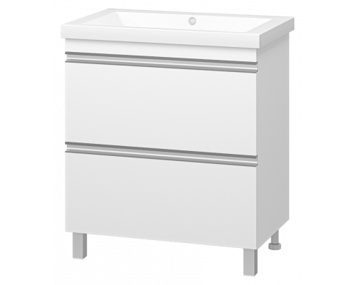 Заказать Ингрид - 75 Тумба напольная с 2 ящ.эмаль в магазине сантехники Santeh-Crystal.ru