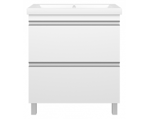 Заказать Ингрид - 75 Тумба напольная с 2 ящ.эмаль в магазине сантехники Santeh-Crystal.ru