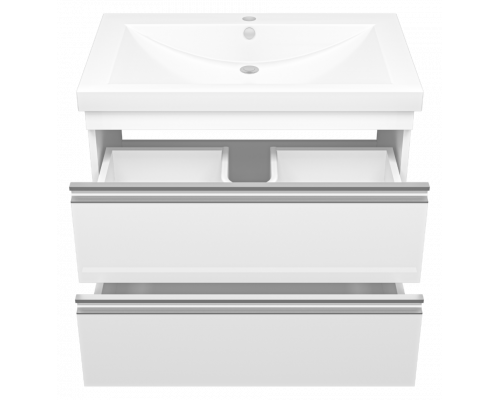 Заказать Ингрид - 75 Тумба подвесная с 2 ящ.эмаль в магазине сантехники Santeh-Crystal.ru