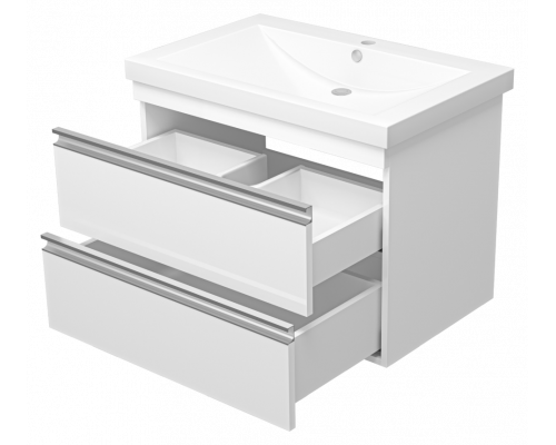 Заказать Ингрид - 75 Тумба подвесная с 2 ящ.эмаль в магазине сантехники Santeh-Crystal.ru